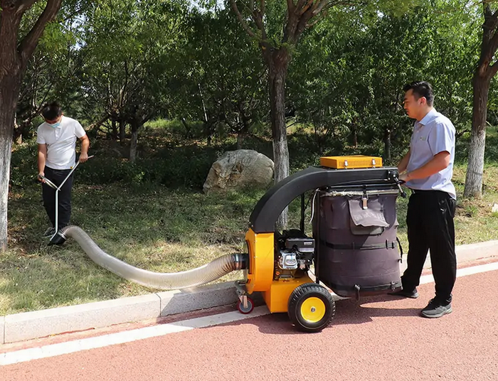手推式吸樹葉機器T2